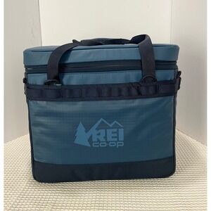 REI Co-op Packaway 24 Can Soft Cooler Insulated Lunch Box Blue Teal